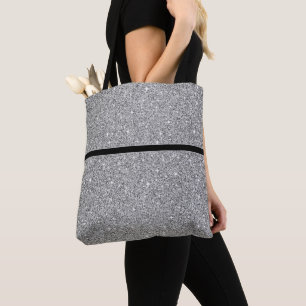 Bolsa de tote de la Purpurina de las mujeres con f