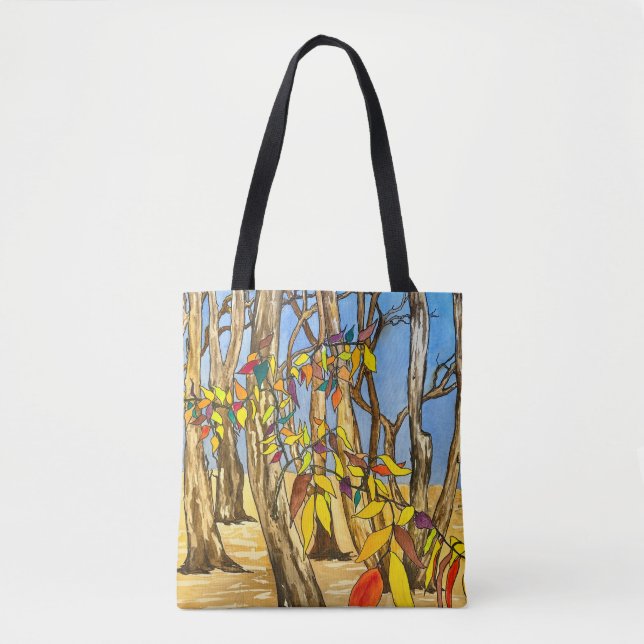 Bolsa De Tote De La Selva Brillante (Anverso)