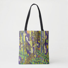 Bolsa De Tote De La Selva Púrpura
