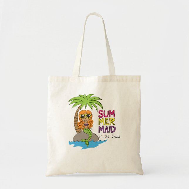 Bolsa De Tote De La Sirena De Verano (Frente)