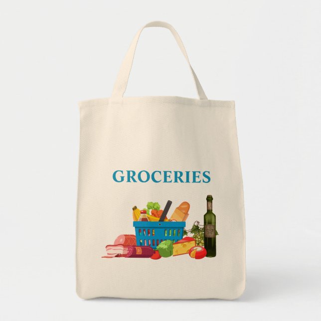 Bolsa de tote de la tienda (Frente)