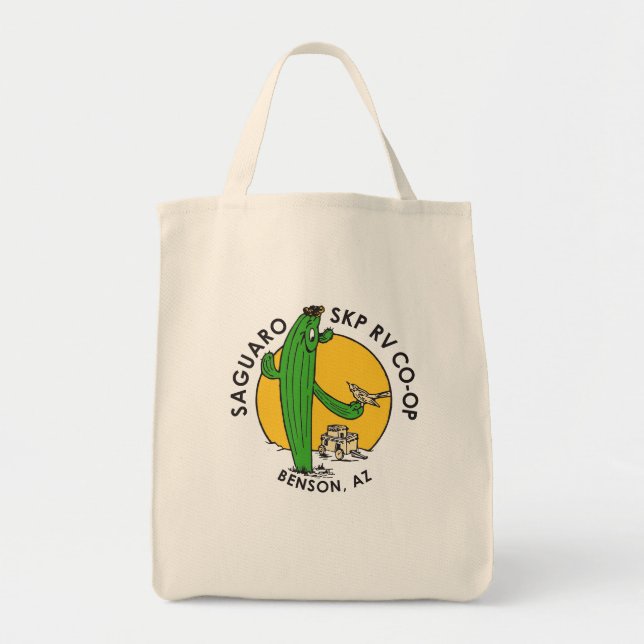 Bolsa de tote de la tienda (Frente)