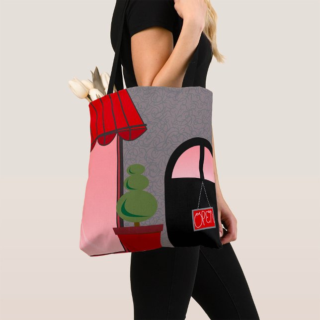 Bolsa de Tote de la tienda abierta de Storefront (Subido por el creador)
