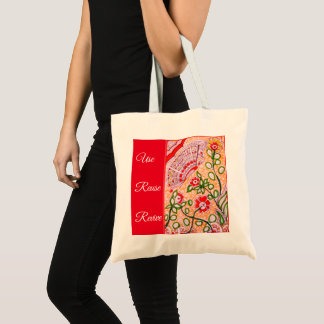 Bolsa de tote de la tienda - Mariposa roja