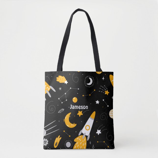 Bolsa de Tote de las estrellas del espacio exterio (Anverso)