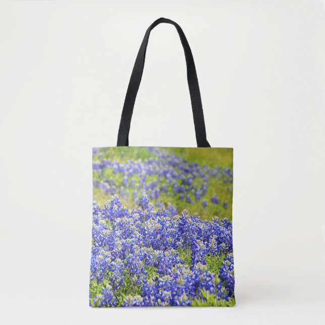 Bolsa de Tote de las Flores de Azulejos de Texas (Anverso)