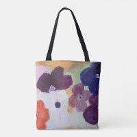 Bolsa De Tote De Las Flores De Primavera De Anemon