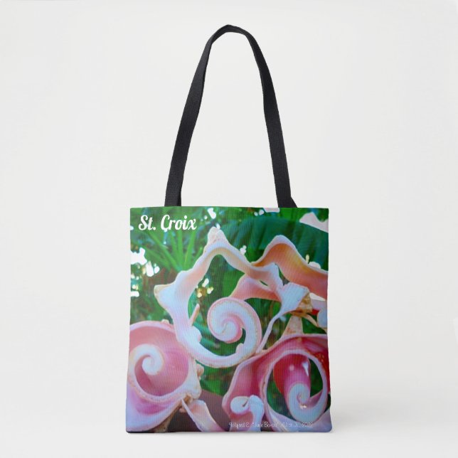 Bolsa de tote de las olas del océano (Anverso)