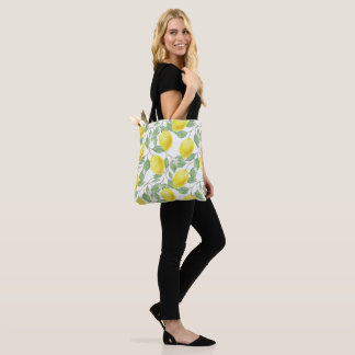 Bolsa de tote de limón de verano