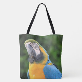 Bolsa De Tote De Loro Azul