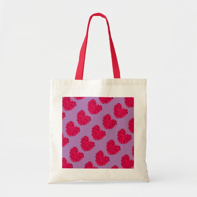 Bolsa De Tote De Los Corazones Pequeños (Frente)