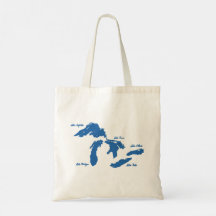 Bolsa de Tote de los Grandes Lagos