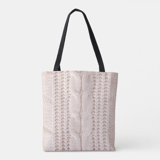 Bolsa De Tote De Los Knits Cálidos (Reverso)