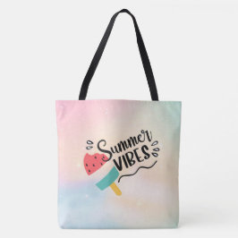 Bolsa de tote de los vibes de verano
