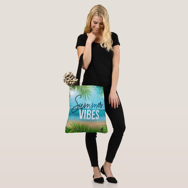 Bolsa de tote de los vibes de verano (Puesto)