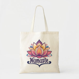 Bolsa de tote de Lotus Flower 'Namaste'
