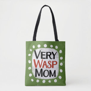 Bolsa de Tote de mamá muy Wasp