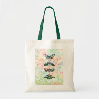 Bolsa de Tote de Mariposa Retro - Tote estético vi