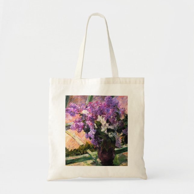 Bolsa de Tote de Mary Cassat Lilacs (Frente)