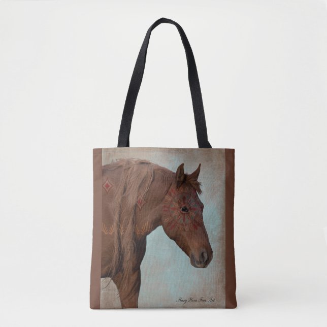 Bolsa de Tote de Medicina del Caballo (Anverso)