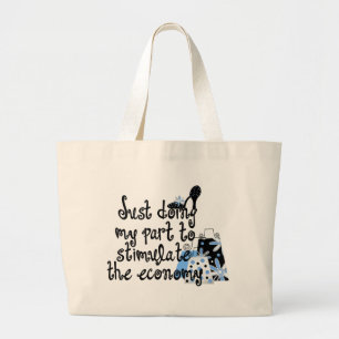 Bolsa de Tote de Moda Azul