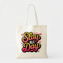 Bolsa de Tote de moda de Slay All Day