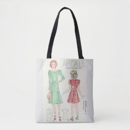 Bolsa de Tote de Moda Retro
