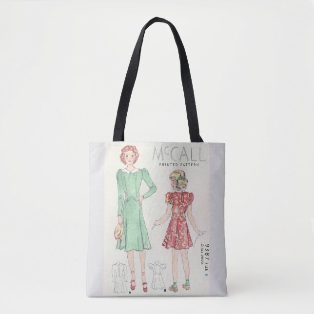 Bolsa de Tote de Moda Retro (Anverso)