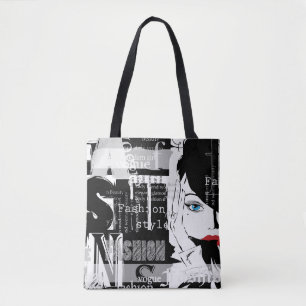 Bolsa De Tote De Moda Retro