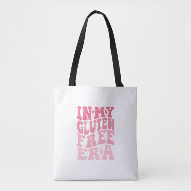 Bolsa de Tote de moda sin gluten - regalo para Cel (Anverso)