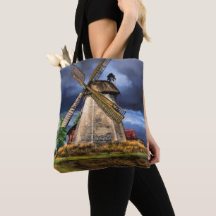 Bolsa de tote de molino de viento