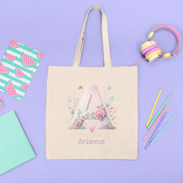 Bolsa De Tote De Monograma A Floral