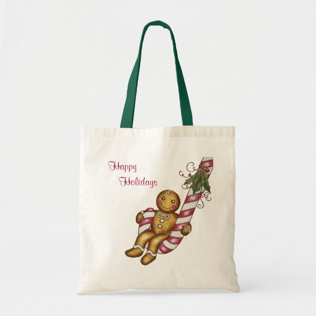 Bolsa de Tote de Niño de Gingerbread (Frente)