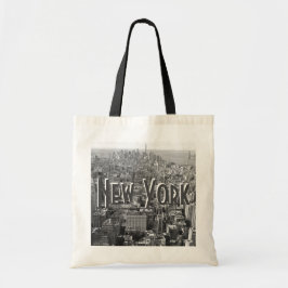 Bolsa de tote de Nueva York - Gris