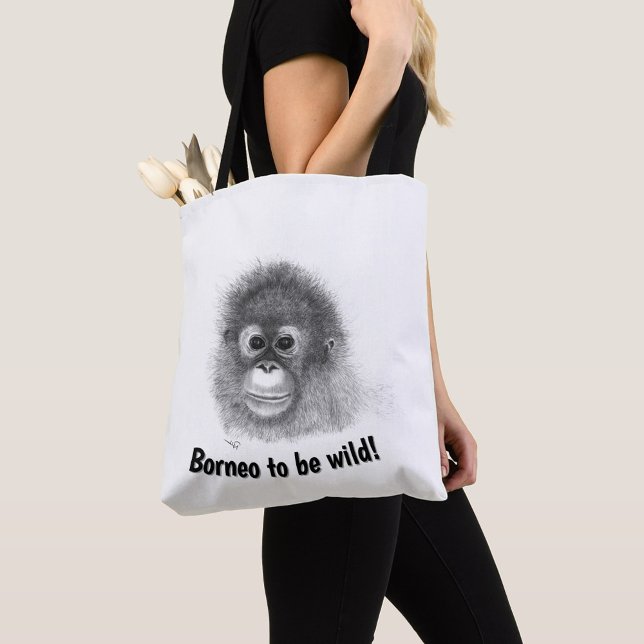 Bolsa de Tote de Orangutan Bebé (Subido por el creador)