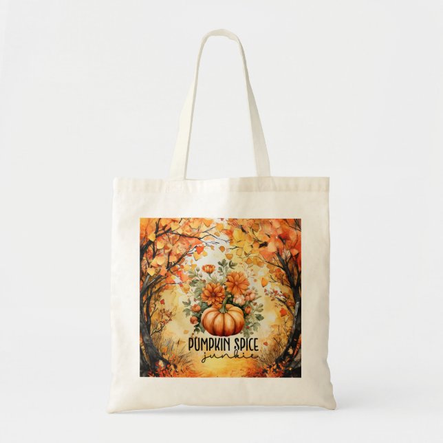 Bolsa de tote de otoño (Frente)