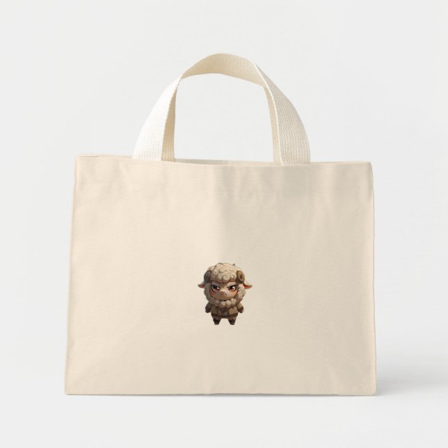 Bolsa de Tote de oveja gruesa - Fiercelosamente Ad (Frente)