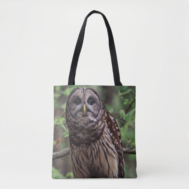 Bolsa de Tote de Owl Barred (Anverso)