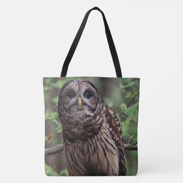 Bolsa de Tote de Owl Barred (Anverso)