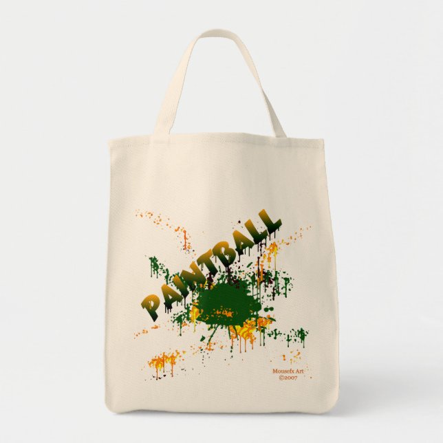Bolsa De Tote De Paintball (Frente)