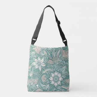 Bolsa De Tote De Paisley Verde Claro