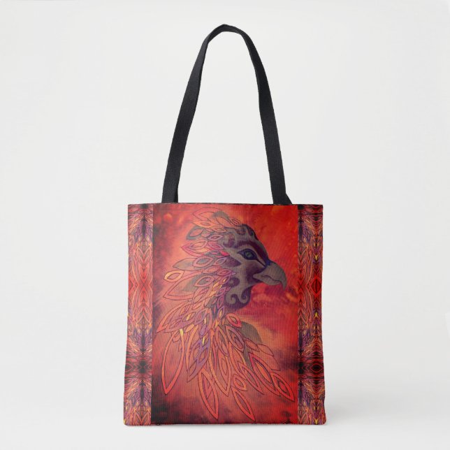 Bolsa De Tote De Pájaro Phoenix (Anverso)