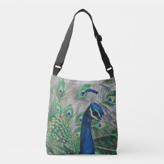 Bolsa De Tote De Peacock Crossbody