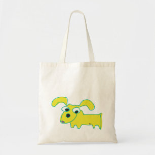 Bolsa De Tote De Perro Amarillo Dorado