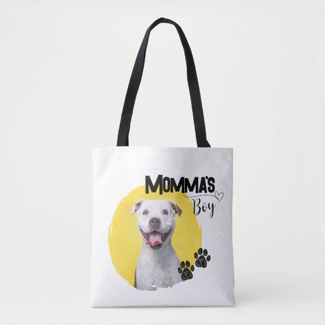 Bolsa de tote de Personalizable de mamá (Anverso)