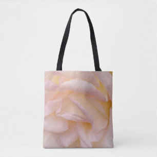 Bolsa De Tote De Pétalos De Flor Rosa De Rubor