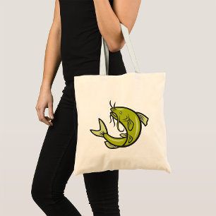 Bolsa De Tote De Pez Verde