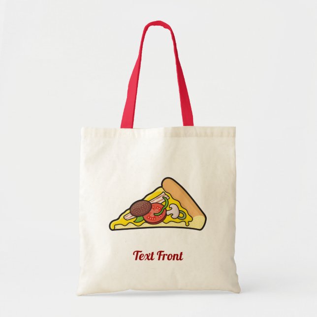 Bolsa De Tote De Pizza Slice (Frente)