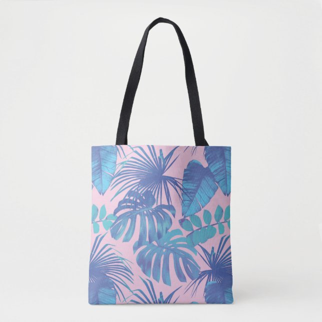 Bolsa de Tote de Playa Tropical: Bolsa de Vacacion (Anverso)
