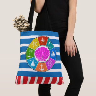 Bolsa de tote de playa - Ver hacia atrás